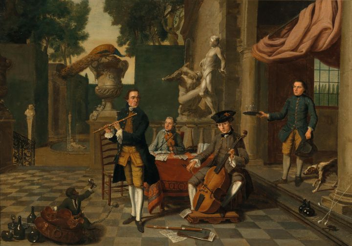 Johann Faber Musicians on a classica - Classical Artworks Bay