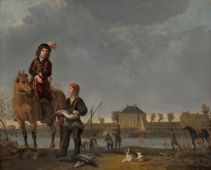 Equestrian Portrait of Pieter de Roo - Classical Artworks Bay