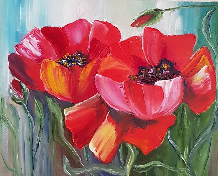 Red Poppies - Eleonor Art