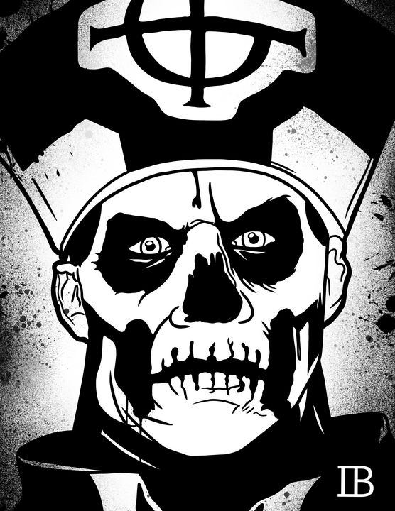 The Ghost band  Ghost papa, Ghost papa emeritus, Ghost album