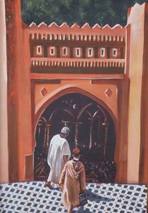 mosque door - SALVINI