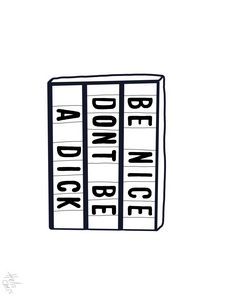 Be Nice