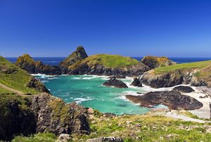 Rugged Cornish coast