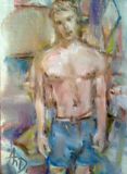 male figure painting oil,modern