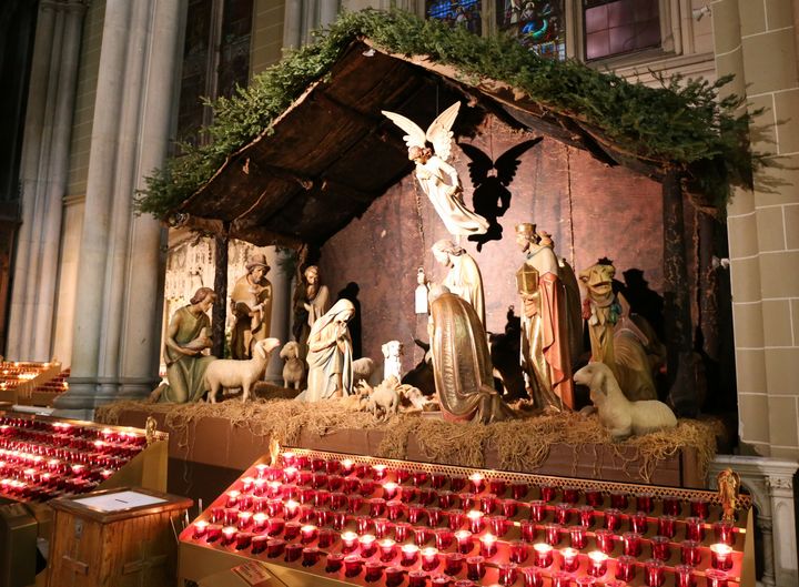 Nativity Scene in Cathedral - Christine aka stine1