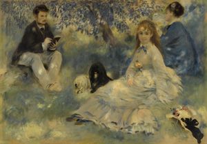 La Famille Henriot by Auguste Renoir