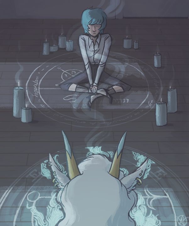 Summoning - Izi illustrations - Drawings & Illustration, Fantasy ...