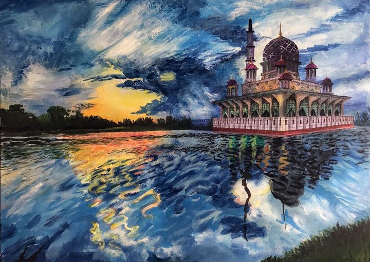 mosque painting