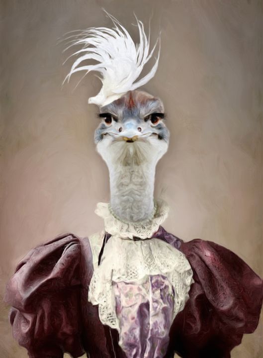 Lady Ostrich - Ros Ruseva