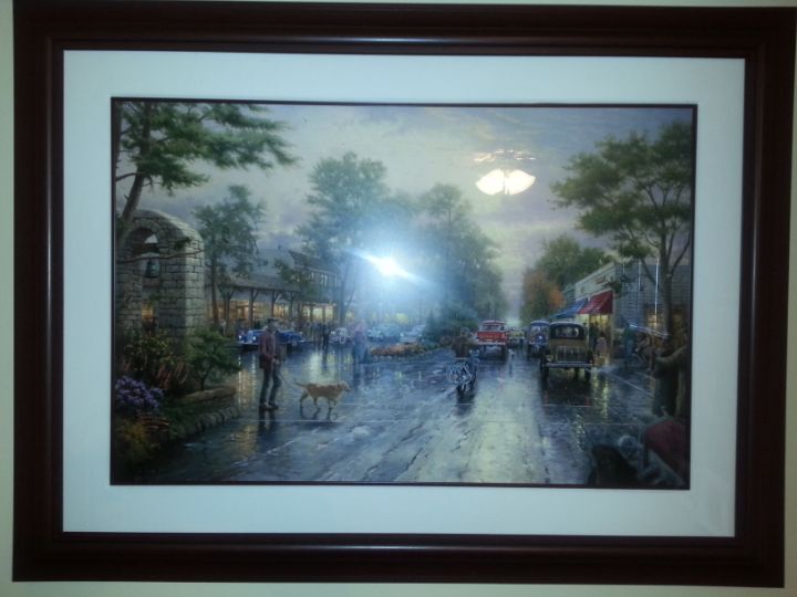 Carmel, Sunset on Ocean Avenue - Art - Paintings & Prints, Buildings