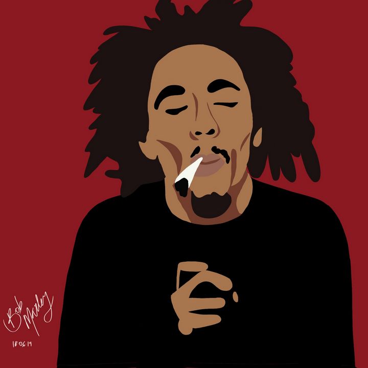 Bob Marley - Prints By Chan - Digital Art, Entertainment, Music, Reggae -  ArtPal
