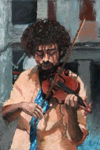 the violist