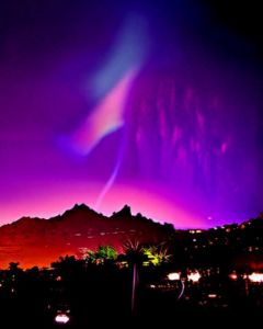 Camelback Mountain  Northern Lights