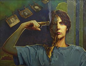 Amnesia - Natvorilka - Paintings & Prints, People & Figures, Male