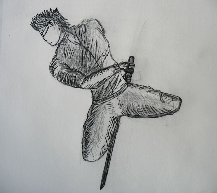 Takeo Sword Draw - Tony Friedman - Drawings & Illustration, People &  Figures, Animation, Anime, & Comics, Comics - ArtPal