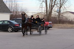 The Amish Go Shopping - Nina LaMarca Artistic Photography