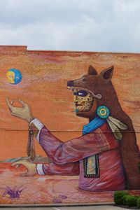 American Indian Mural - Nina LaMarca Artistic Photography