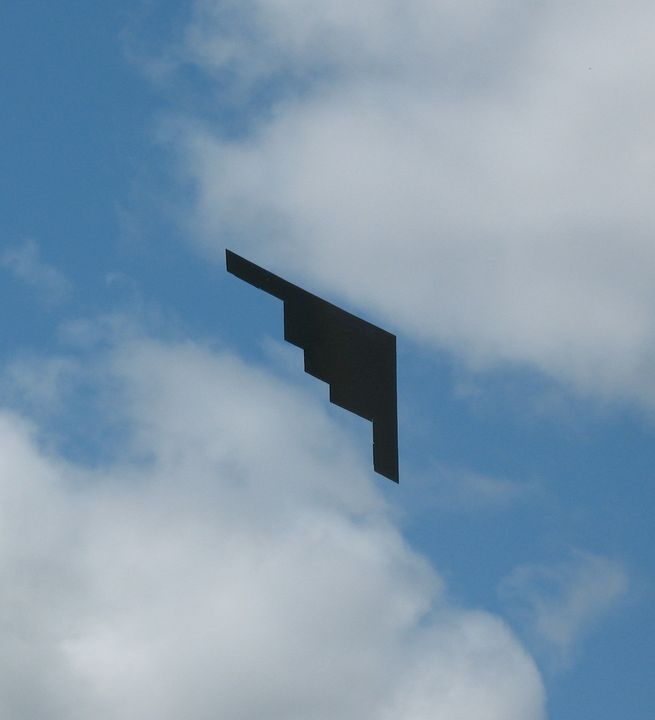 Stealth Bomber Soars - Nina LaMarca Artistic Photography