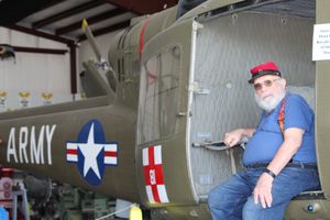 Vietnam Huey Chopper Pilot W Burnett