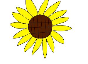 Sunflower - Samantha's art designs