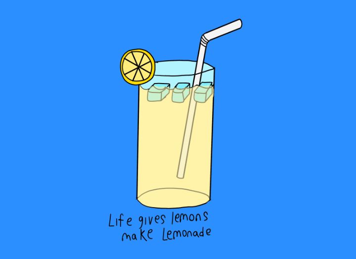 life gives Lemons make Lemonade Samantha's art designs Drawings