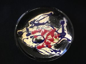 Fish plate - Natural Fire