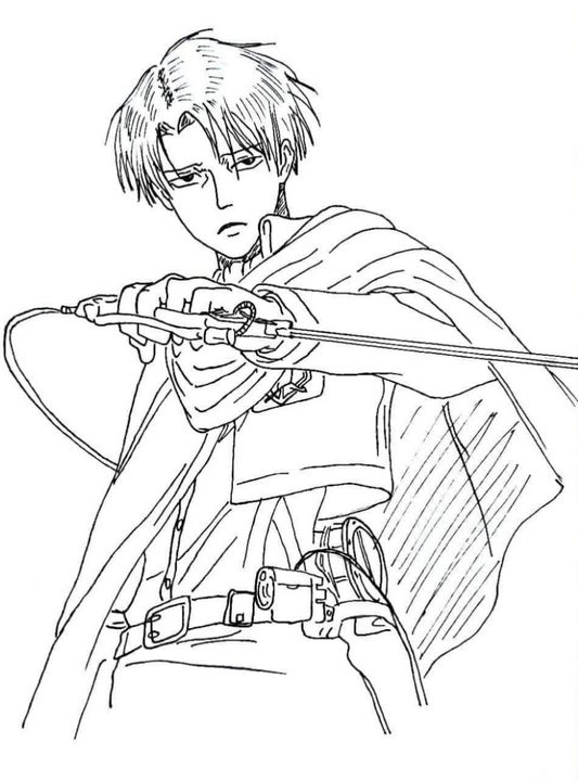 Optø, optø, frost tø etisk Vædde captain Levi from Attack on titan - Himanourii - Drawings & Illustration,  Entertainment, Television, Anime - ArtPal