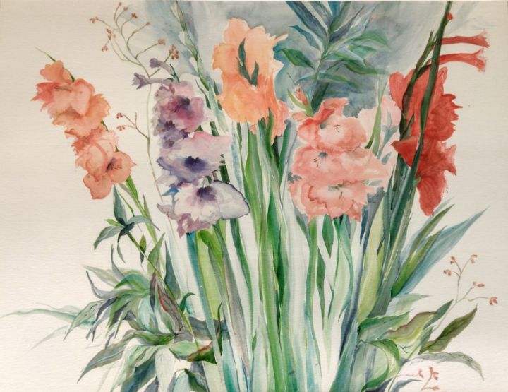 GLAD GLADS (Gladiolus.) - SUNDBERG - REGELMAN