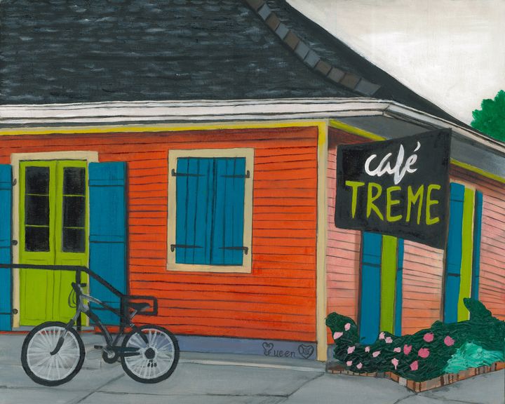 Cafe Treme - Queen Hope Poetic Art