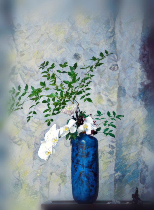 Flowers In Vase - TRS Digital Designs