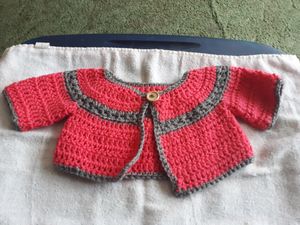 newborn baby sweater - Kentucky Country Cottage