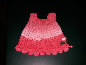 beautiful hand crocheted dress - Kentucky Country Cottage