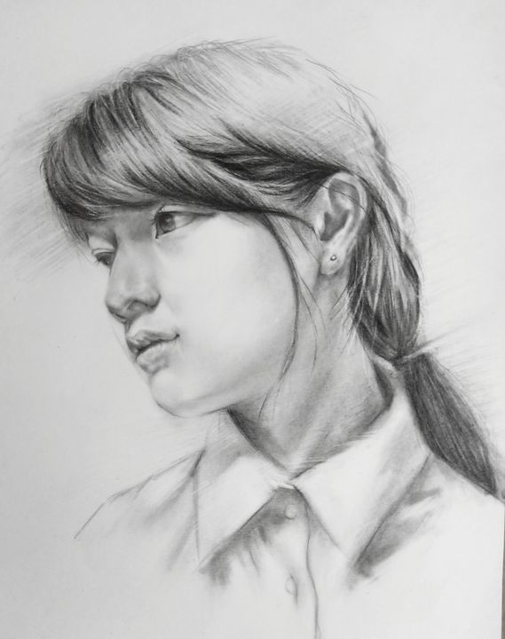 Beautiful Sketch By ARUSHI YADAV Drawing Fine Art for Sell
