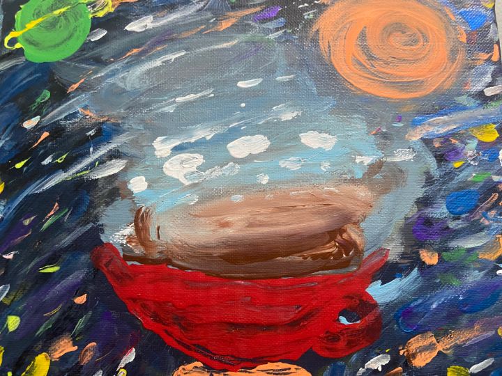 Clouds In My Coffee Miki s Art Paintings Prints Food Beverage Clouds In My Coffee Miki s Art Paintings Prints Food Beverage