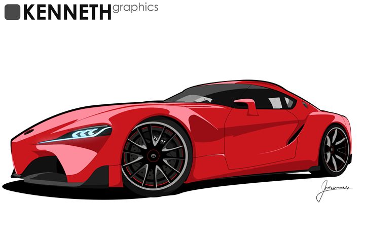FT1 Red - Kenneth Graphics