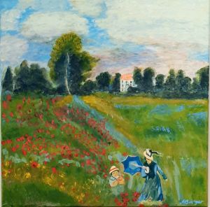 The Poppy field nea Argenteuil
