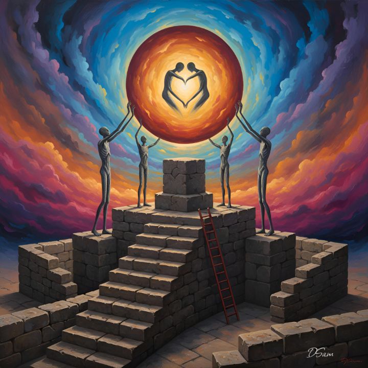 Mythological Unity The Architecture of Unity - Digital Art - Digital Art & AI, Fantasy ...