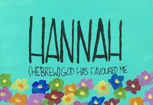 Hannah Name Meaning