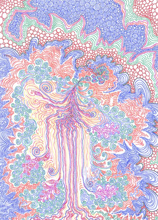 Color from the Inside - Drawings & Illustration, Paintings & Prints