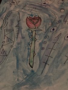 Rose in a dream