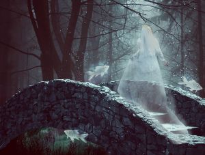 Ghostly Runaway Bride - Rising Storm Photography