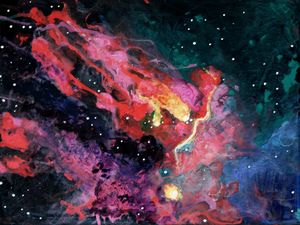 Rho Ophiuchi stellar dark cloud