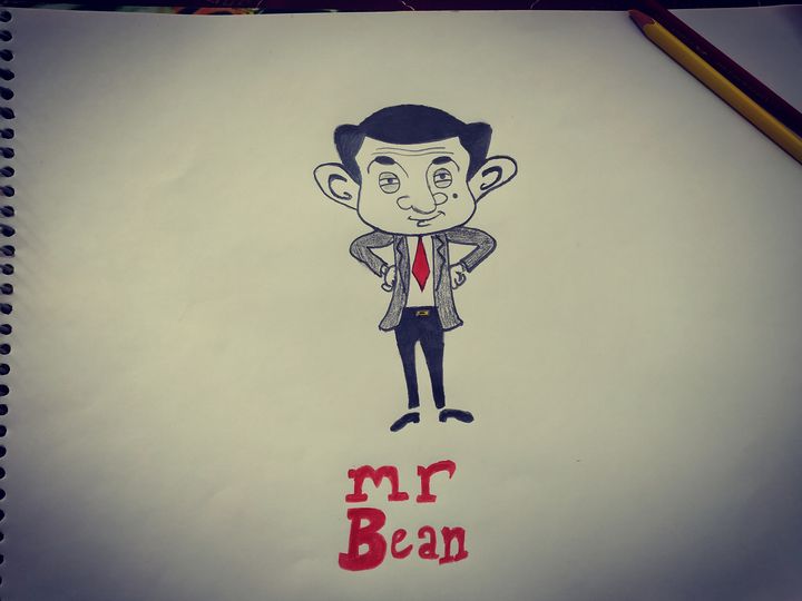Mr Bean cartoon - BJsArt - Drawings & Illustration, Childrens Art, TV Shows  & Movies - ArtPal