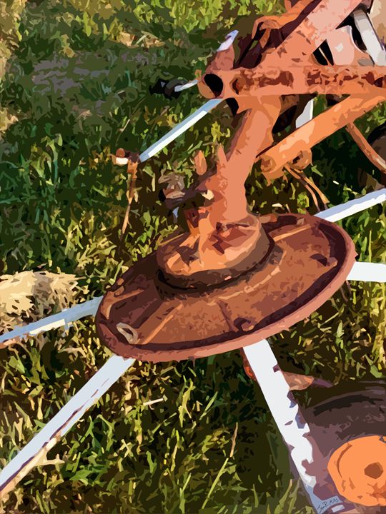 Tiller Three Cat Designs Digital Art, Vehicles & Transportation