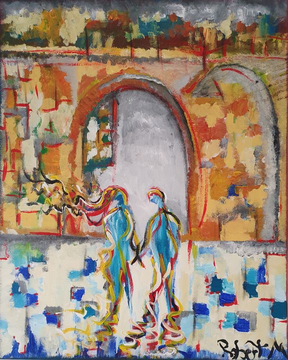 Archway abstract couple - ROBERT MOCANU
