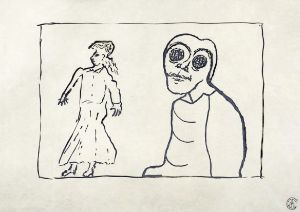 Two figures - Charles Turner