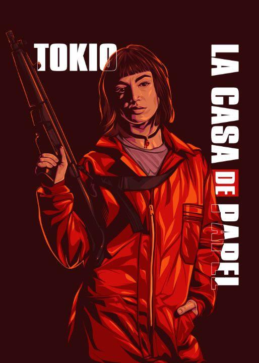 La casa de papel - Tokyo  Movie wallpapers, Tokyo, Tokyo money