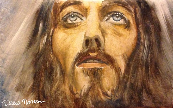 Jesus my Lord and Savior - The Art of Drew Norman - Paintings & Prints,  Religion, Philosophy, & Astrology, Christianity, Jesus - ArtPal