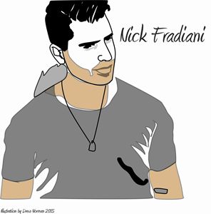Nick Fradiani Digital Illustration