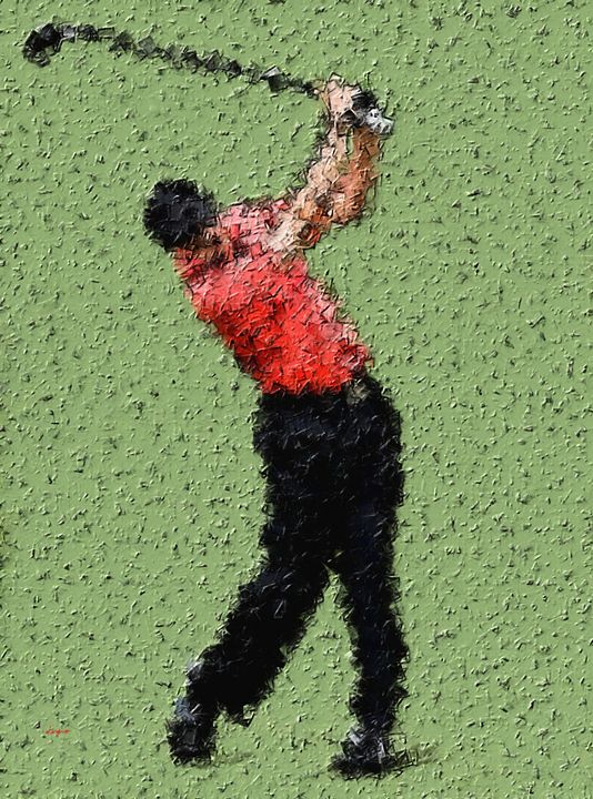 Golfing In The Zone - Sergio B